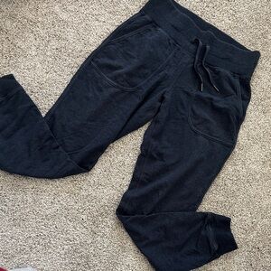 Lululemon Terry Cotton Hi Rise joggers sz 4
